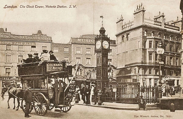 The Clock Tower, Victoria Station, Pimlico, London