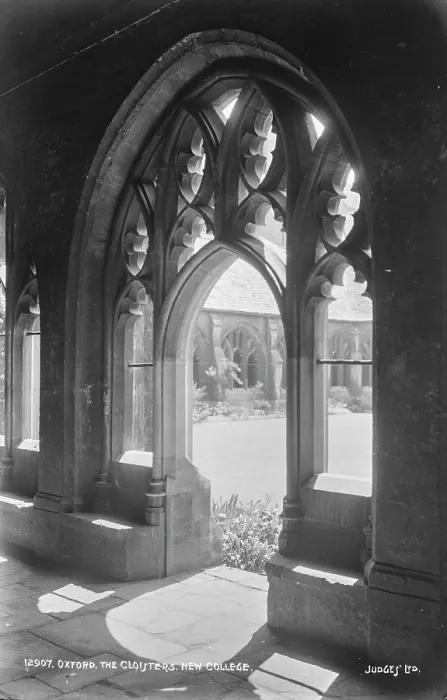 Framed Print : The Cloisters of New College Framed Print : The Cloisters of New College