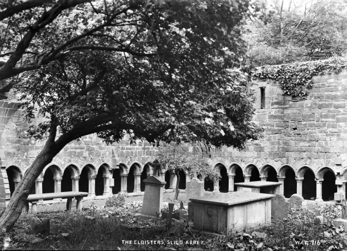 Framed Print : The Cloisters, Sligo Abbey Framed Print : The Cloisters, Sligo Abbey
