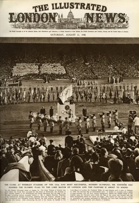 Framed Print : Close of the 1948 Olympic Games Framed Print : Close of the 1948 Olympic Games