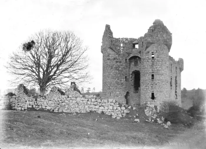 Framed Print : Close in view of Monea Castle, Fermanagh Framed Print : Close in view of Monea Castle, Fermanagh