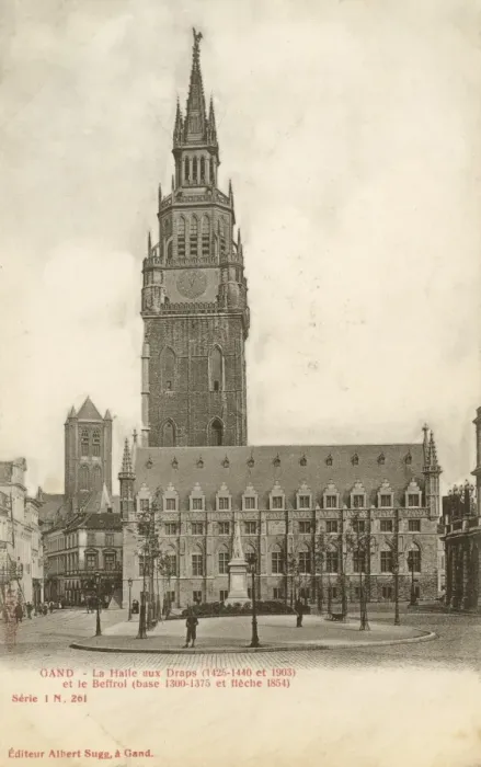 Framed Print : Cloth Hall and Belfry at Ghent, Belgium Framed Print : Cloth Hall and Belfry at Ghent, Belgium