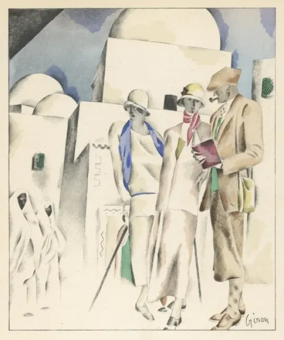 Framed Print : Clothes for Morocco 1924 Framed Print : Clothes for Morocco 1924