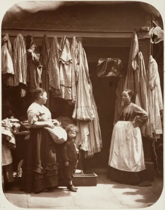 Framed Print : Clothing Shop 1877 Framed Print : Clothing Shop 1877