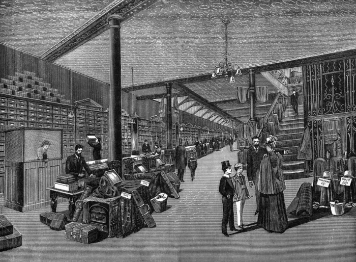 Framed Print : Clothing Shop Floor Framed Print : Clothing Shop Floor