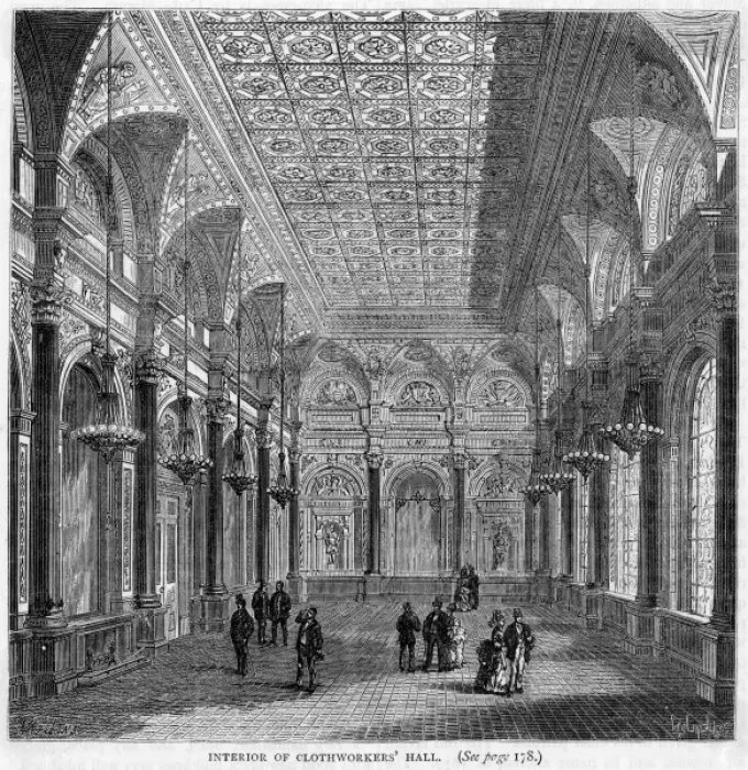 Framed Print : Clothworkers Hall Framed Print : Clothworkers Hall