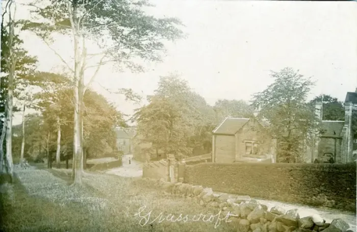 Framed Print : Clough Lane, Grasscroft, Lancashire Framed Print : Clough Lane, Grasscroft, Lancashire
