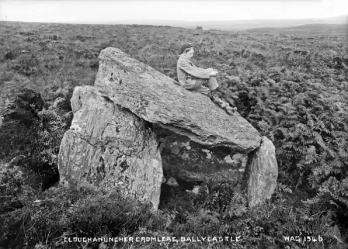 Framed Print : Cloughanuncher Cromlech, Ballycastle Framed Print : Cloughanuncher Cromlech, Ballycastle