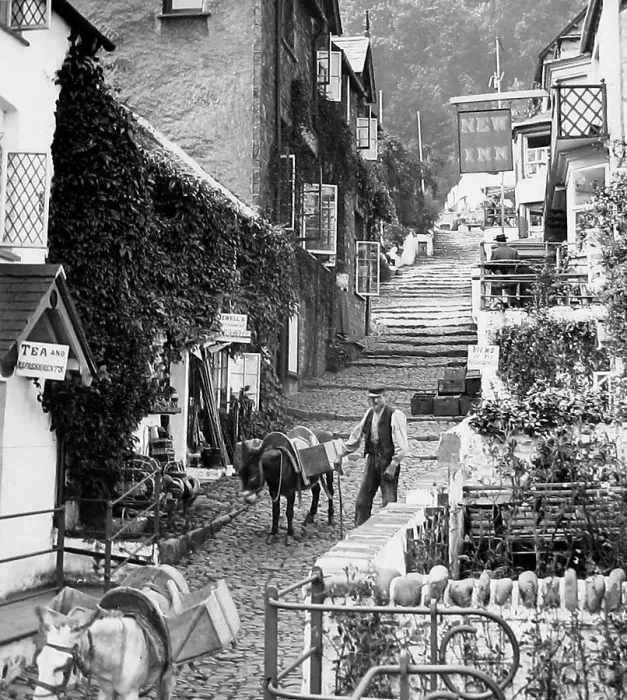 Framed Print : Clovelly donkey - Victorian period Framed Print : Clovelly donkey - Victorian period