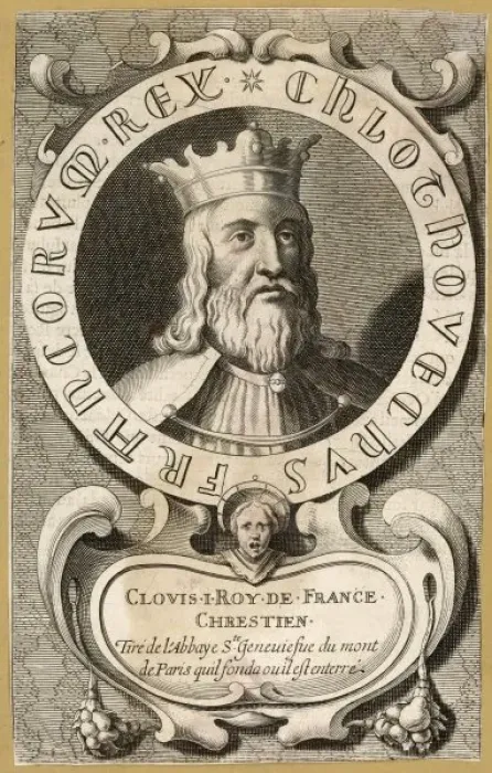 Framed Print : CLOVIS I. Clovis I, King of the Franks Framed Print : CLOVIS I. Clovis I, King of the Franks