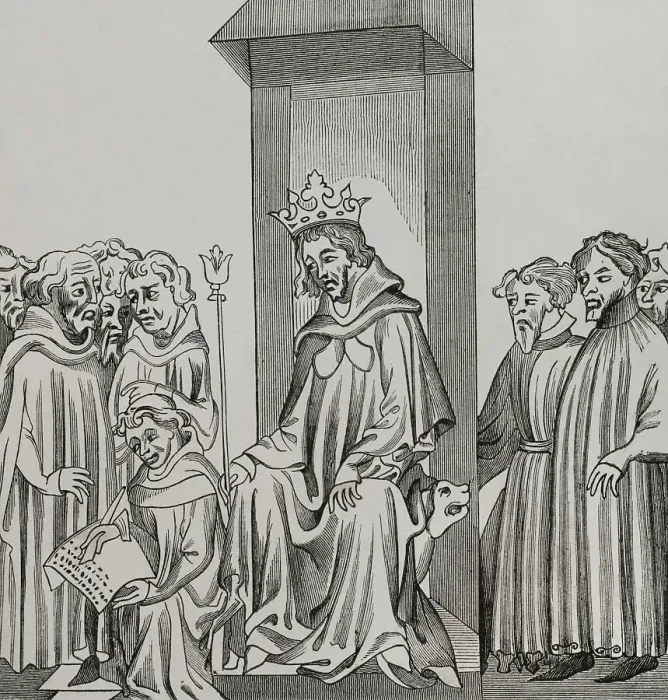 Framed Print : Clovis I (ca. 466-511). King of the Franks (481-511) Framed Print : Clovis I (ca. 466-511). King of the Franks (481-511)