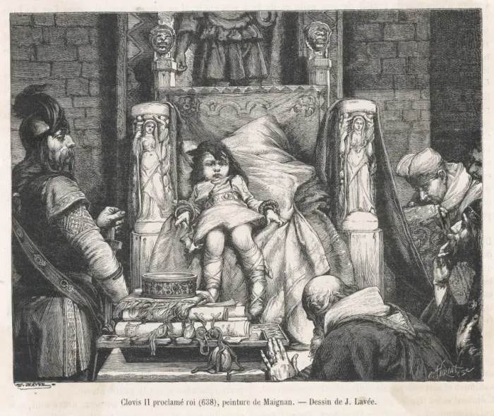 Framed Print : Clovis II Proclaimed Framed Print : Clovis II Proclaimed