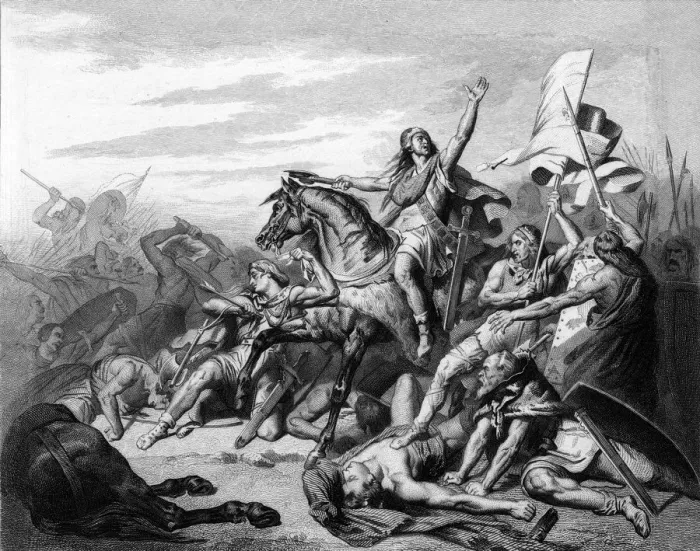 Framed Print : CLOVIS AT TOLBIAC Framed Print : CLOVIS AT TOLBIAC