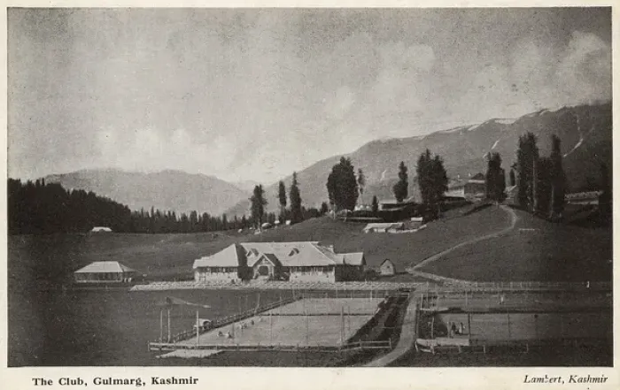 Framed Print : The Club, Gulmarg, Kashmir, India Framed Print : The Club, Gulmarg, Kashmir, India