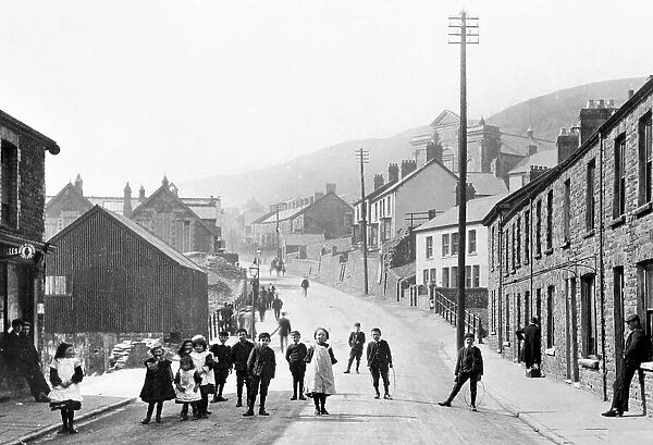 Clydach Vale Wern Street early 1900s