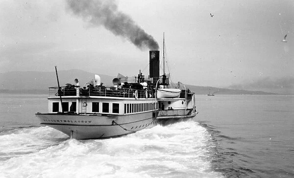 Clyde paddle steamer Mercury