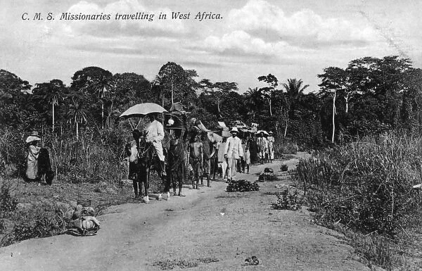 CMS Missionaries travelling in West Africa
