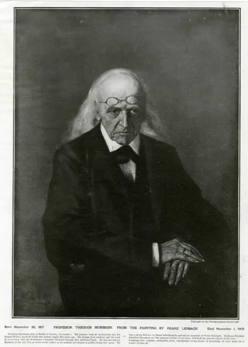 Framed Print : Cmt Mommsen / Lenbach Framed Print : Cmt Mommsen / Lenbach