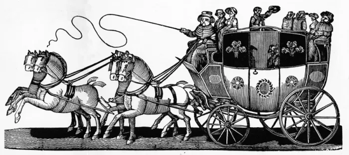 Framed Print : Coach and horses Framed Print : Coach and horses