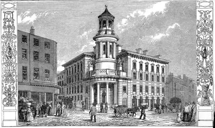 Framed Print : The Coal Exchange, London, 1849 Framed Print : The Coal Exchange, London, 1849