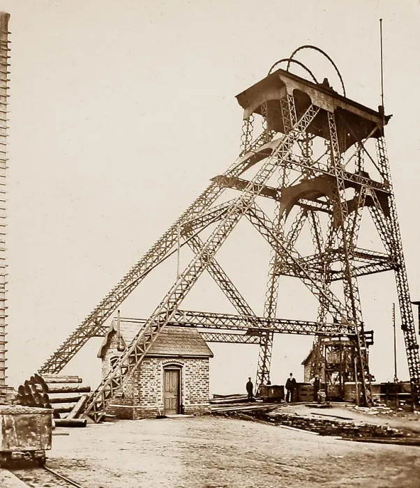 Framed Print : Coal mine headgear Framed Print : Coal mine headgear