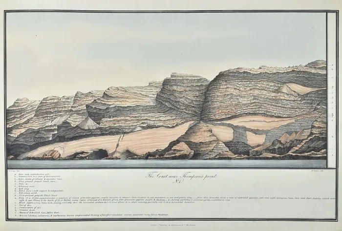 Framed Print : Coast near Thomson's Point, St Helena Framed Print : Coast near Thomson's Point, St Helena