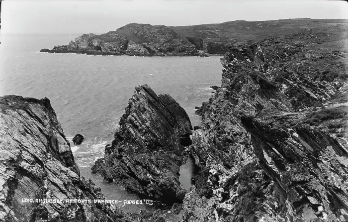 Framed Print : Coastal Cliffs at Forth Dafarch Framed Print : Coastal Cliffs at Forth Dafarch