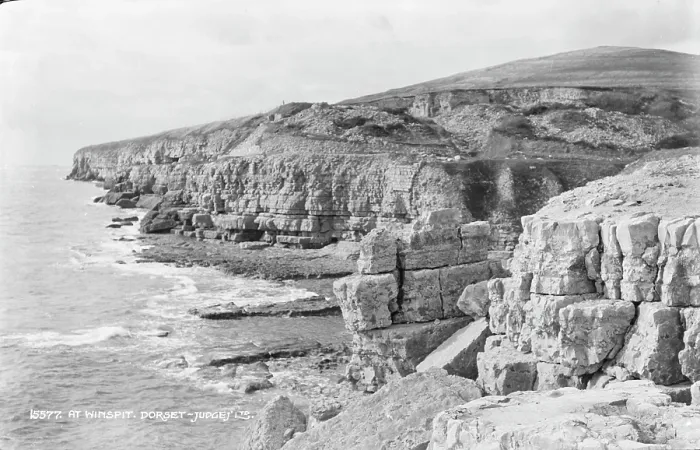 Framed Print : Coastal Cliffs at Winspit Framed Print : Coastal Cliffs at Winspit