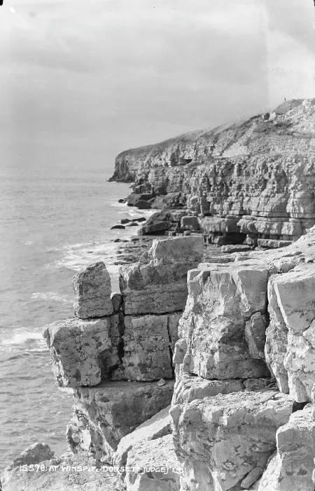 Framed Print : Coastal Cliffs at Winspit Framed Print : Coastal Cliffs at Winspit