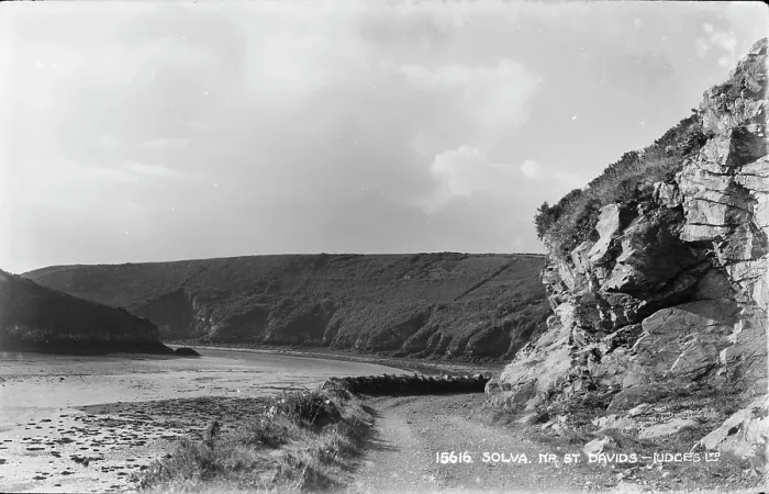 Framed Print : Coastal Path near Solva Framed Print : Coastal Path near Solva