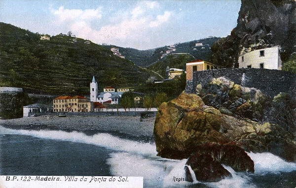 Coastal scene, Villa da Ponta do Sol, Madeira