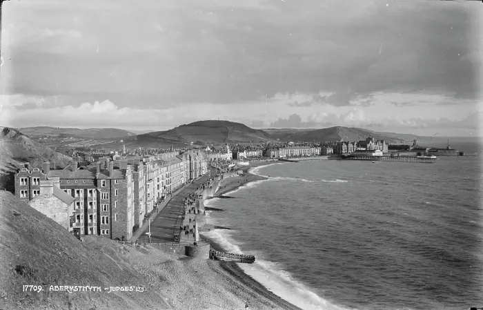 Framed Print : Coastal View of Aberystwyth Framed Print : Coastal View of Aberystwyth