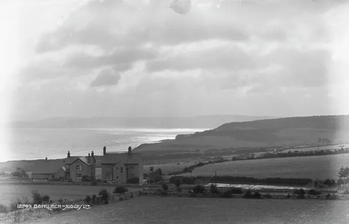 Framed Print : Coastal View of Benllech Framed Print : Coastal View of Benllech