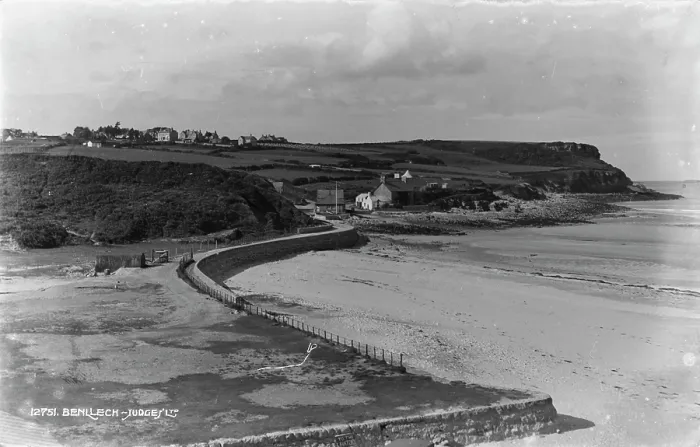 Framed Print : Coastal View of Benllech Framed Print : Coastal View of Benllech