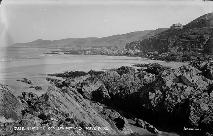 Framed Print : Coastal View of Morte Point Framed Print : Coastal View of Morte Point