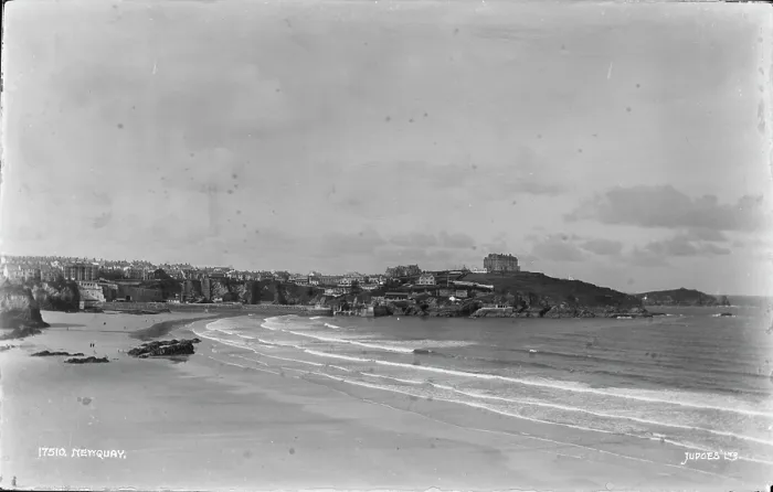 Framed Print : Coastal View of Newquay Framed Print : Coastal View of Newquay
