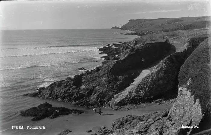 Framed Print : Coastal View of Polzeath Framed Print : Coastal View of Polzeath