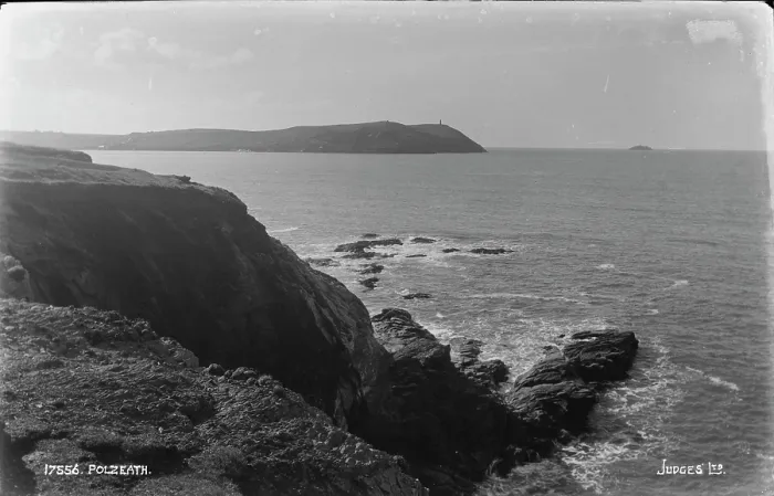 Framed Print : Coastal View of Polzeath Framed Print : Coastal View of Polzeath