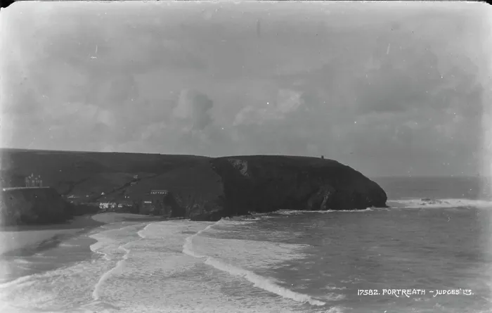 Framed Print : Coastal View of Portreath Framed Print : Coastal View of Portreath