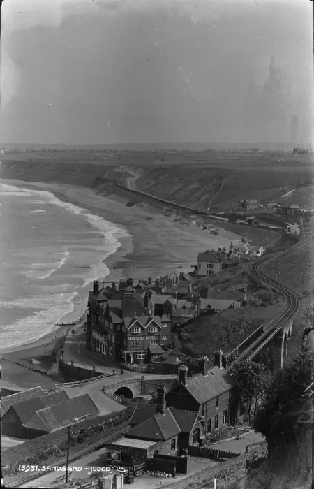 Framed Print : Coastal View of Sandsend Framed Print : Coastal View of Sandsend
