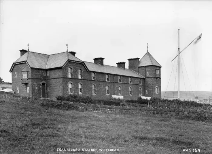 Framed Print : Coastguard Station, Whitehead Framed Print : Coastguard Station, Whitehead