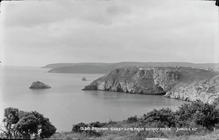 Framed Print : Coastline View from Berry Head Framed Print : Coastline View from Berry Head