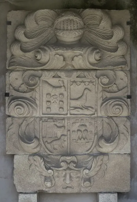 Framed Print : Coat of arms, Somoza, Patino, Vilardefrancos, Romero