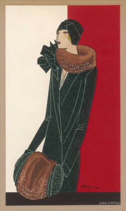 Framed Print : Coat by Patou Framed Print : Coat by Patou