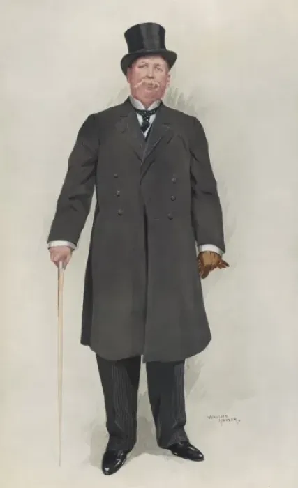 Framed Print : Coat & Topper 1911 Framed Print : Coat & Topper 1911