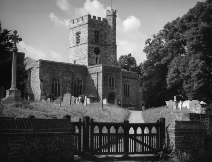 Framed Print : Cobham Church Framed Print : Cobham Church