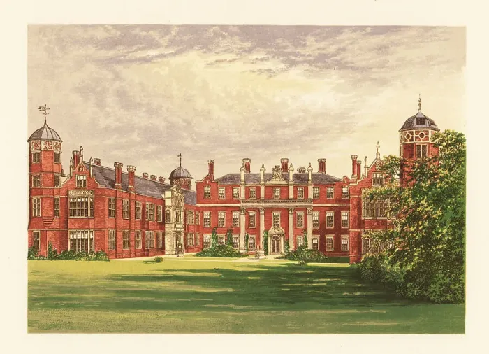 Framed Print : Cobham Hall, Kent, England Framed Print : Cobham Hall, Kent, England