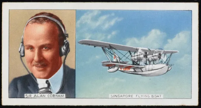 Framed Print : Cobham / Singapore Flying Framed Print : Cobham / Singapore Flying