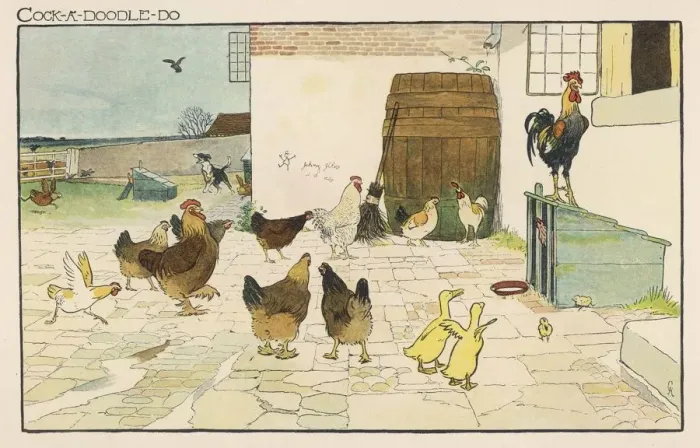 Framed Print : Cock-A-Doodle-Doo Framed Print : Cock-A-Doodle-Doo