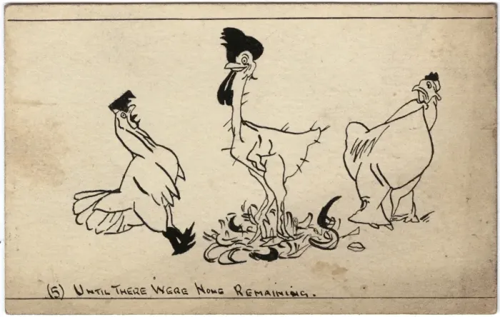 Framed Print : The Cock with Two Wives by George Ranstead Framed Print : The Cock with Two Wives by George Ranstead